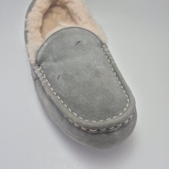 UGG Classic "Ansley" Grey Slippers Womens Size 11 - Picture 12 of 12